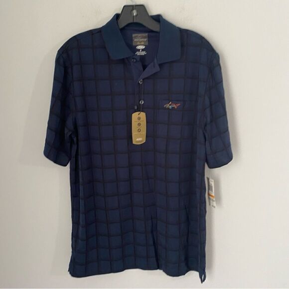 Greg Norman Men’s Performance Golf Polo Night Sky Play Dry size S - Picture 1 of 3